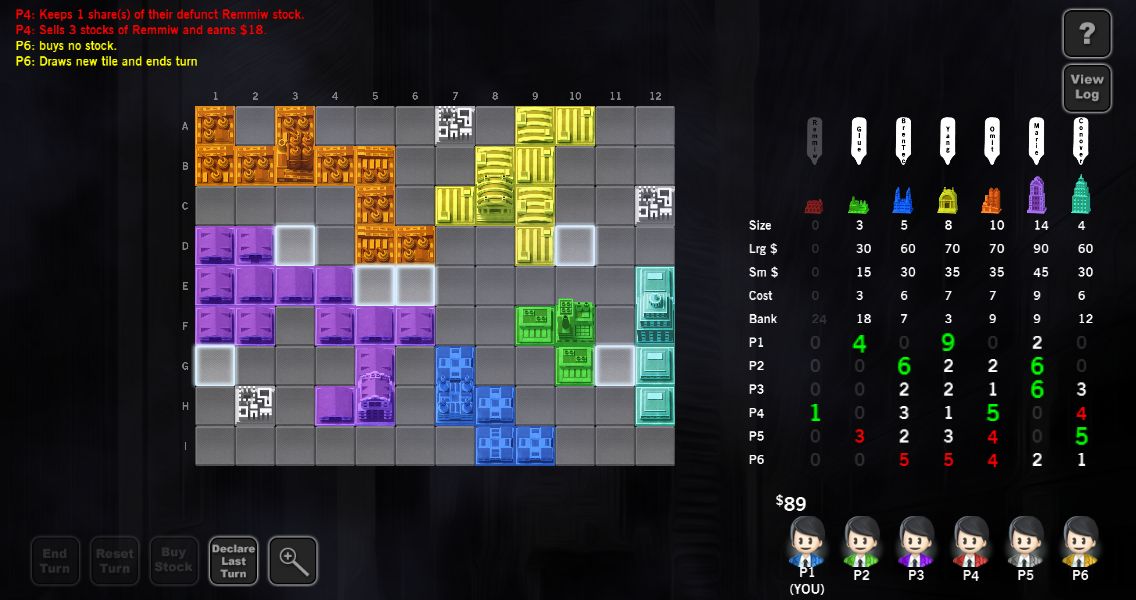 In the digital game, the computer does the math for you!